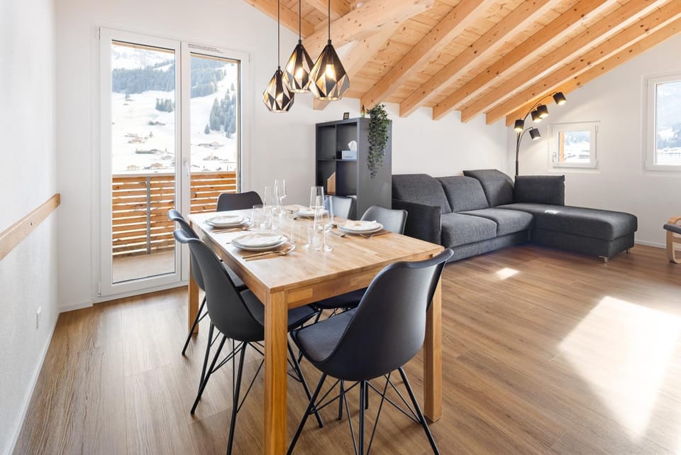 Living room, Seating area, Dining area