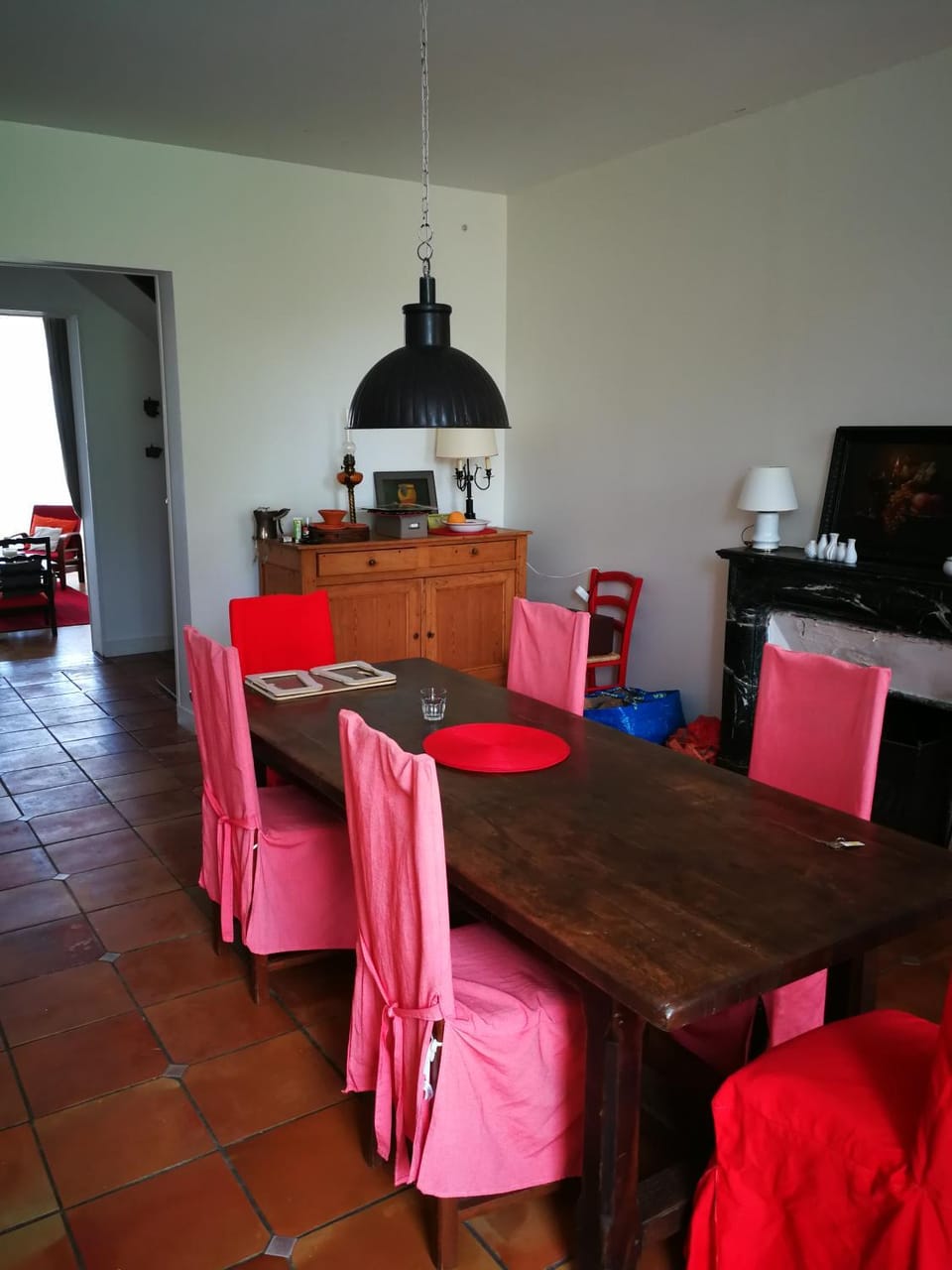 Dining area, Communal kitchen
