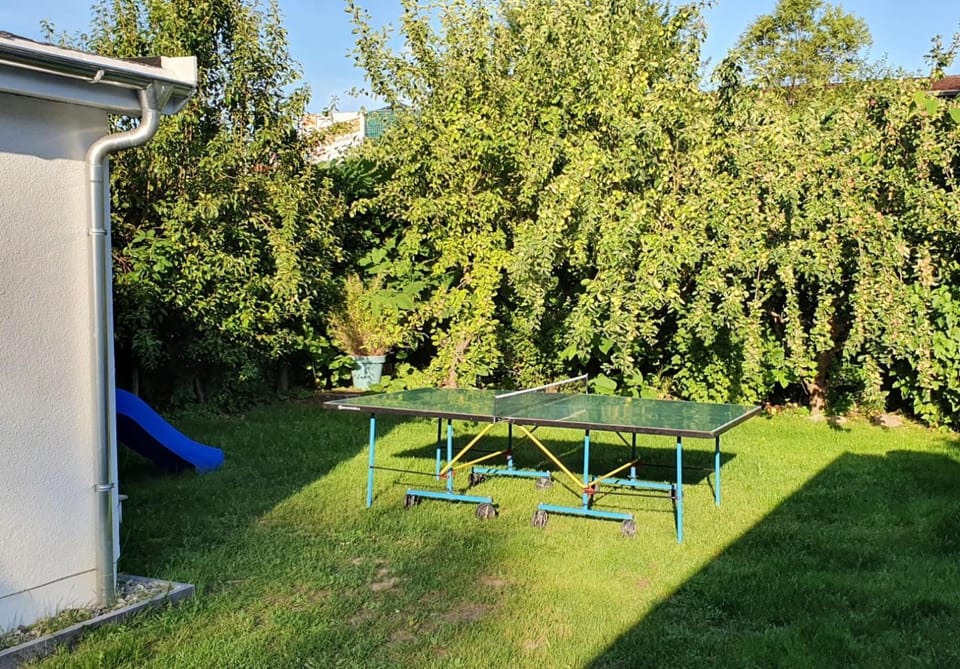 Children play ground, Garden, Garden, Table tennis, Table tennis, Garden view