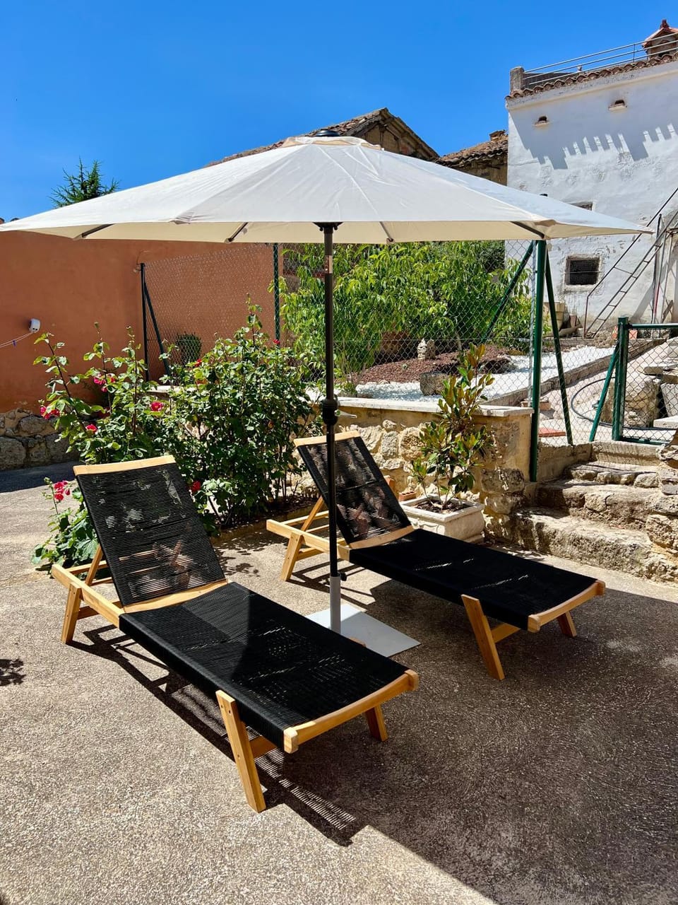 Garden, Garden view, sunbed