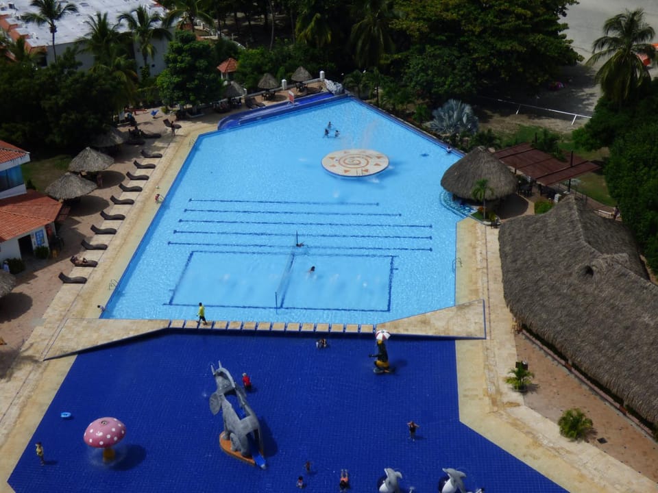 Off site, Pool view