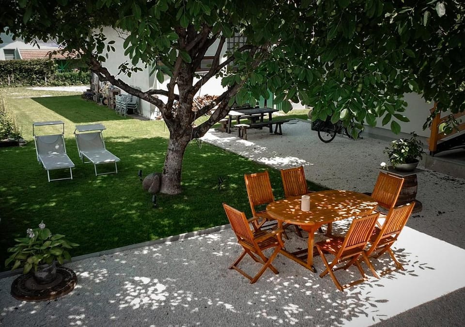 Property building, Garden