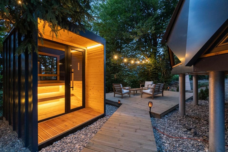 Sauna, Balcony/Terrace