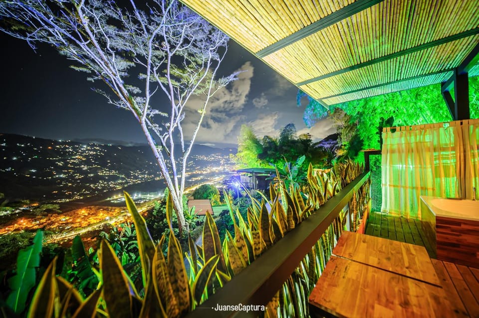 Night, Natural landscape, Balcony/Terrace