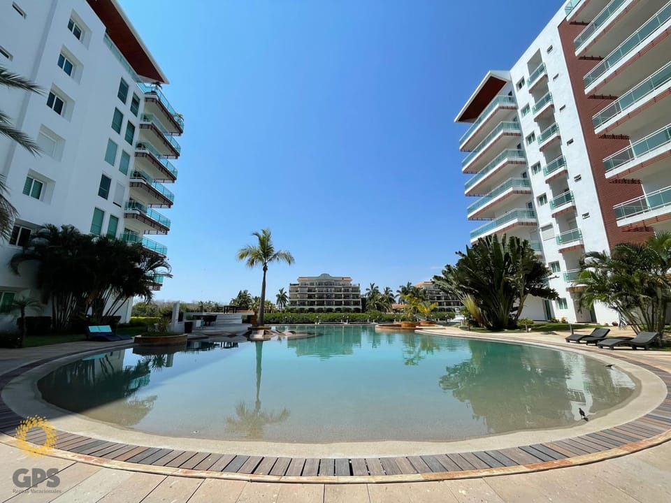Property building, Pool view, Swimming pool