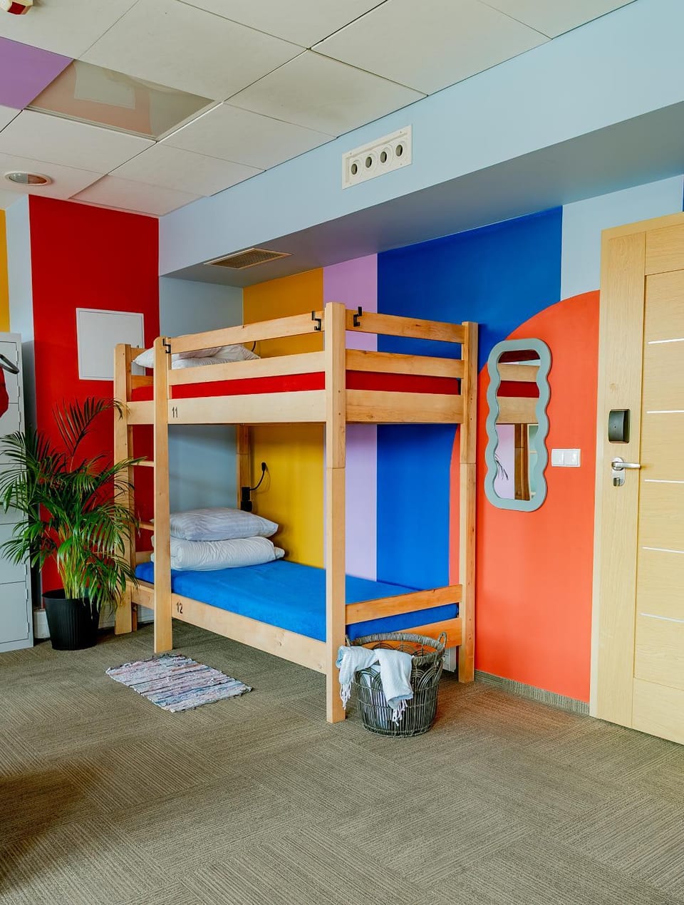 Bed, Photo of the whole room, bunk bed