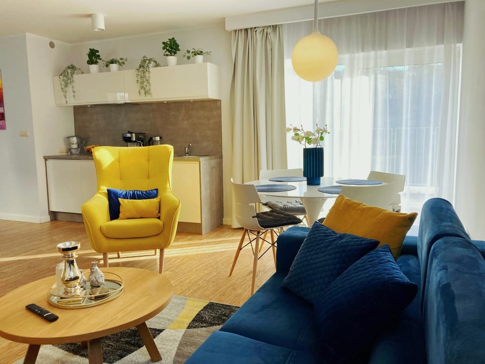 Apartamenty Lux Pogorzelica, dwupoziomowy, dwie łazienki, dwa tarasy, pies gratis! Apartment in West Pomeranian Voivodeship, Poland