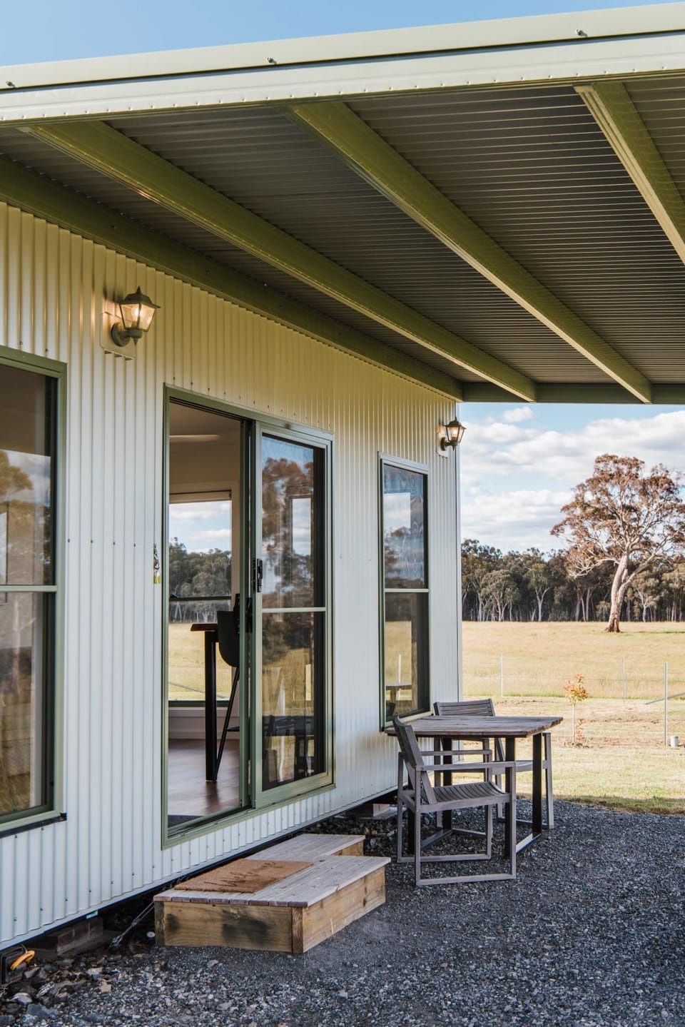 Property building, Patio