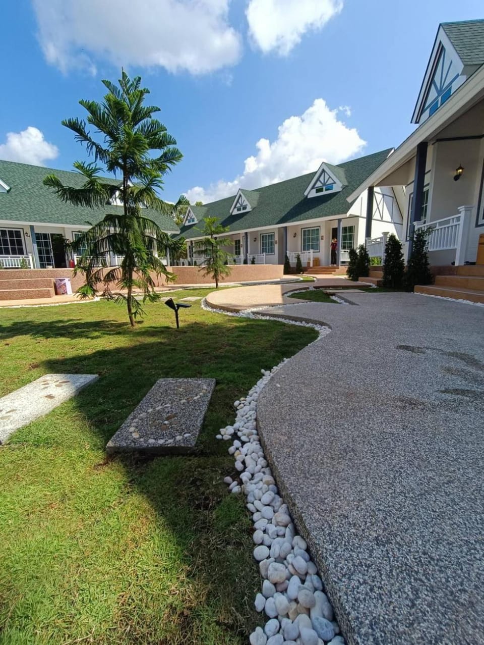 Property building, Garden