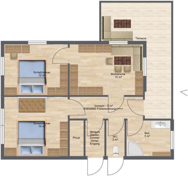 Friedheim, Haus Apartment in Tyrol