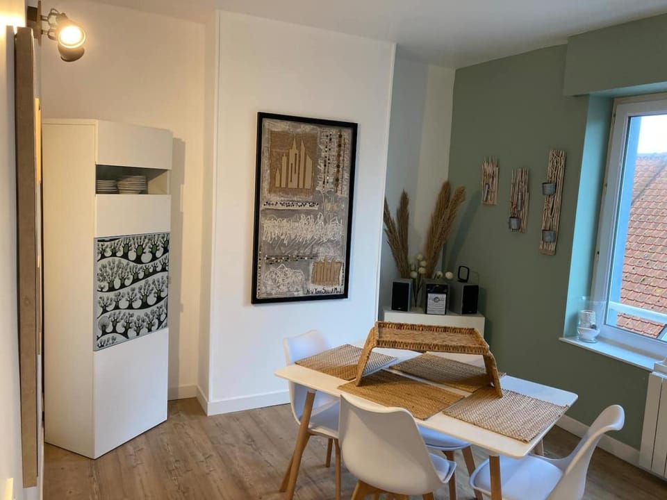 Appartement cosy en duplex à 50m de la plage Apartment in Le Portel