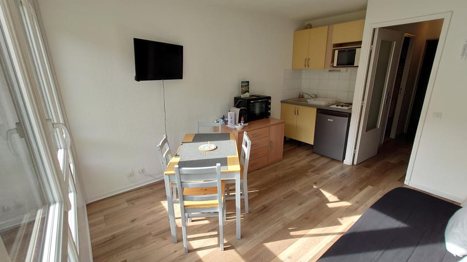 TV and multimedia, Kitchen or kitchenette, Dining area, minibar, pet friendly, stove, kitchen