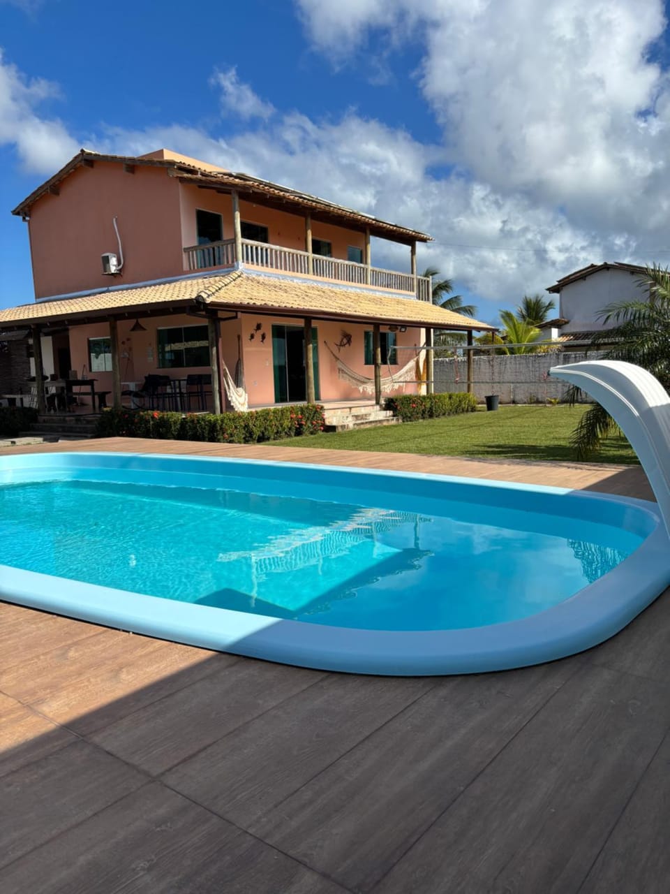 Property building, Pool view