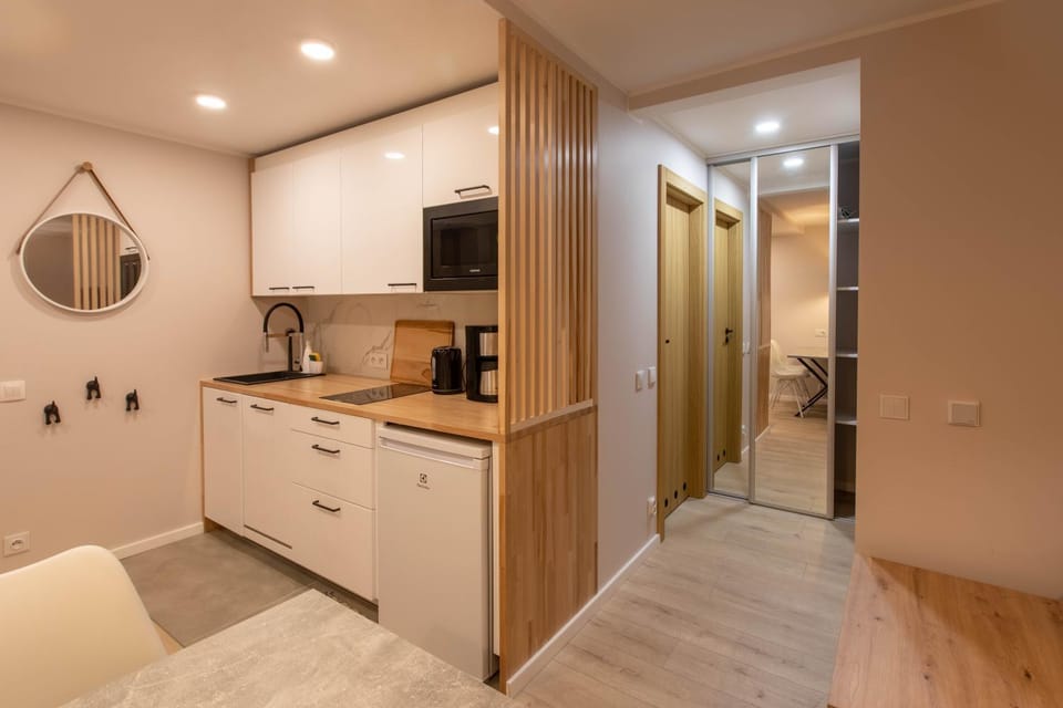 Kitchen or kitchenette, minibar, pet friendly, stove, wardrobe