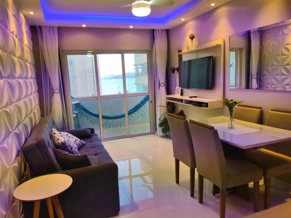 Pe na areia em Santos Vista Mar Garagem e Ar Apartment in Santos