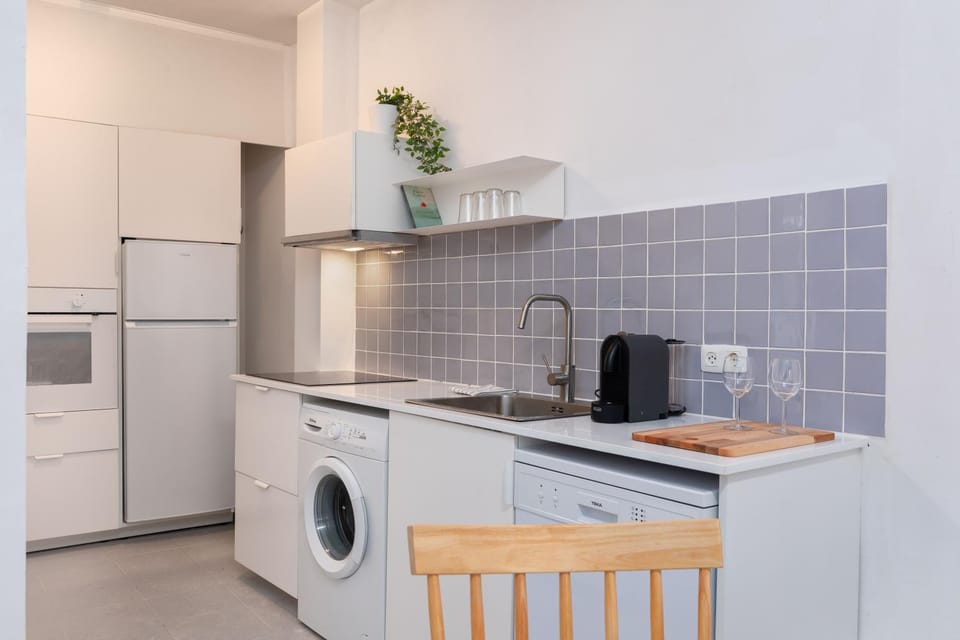 Kitchen or kitchenette, dishwasher, minibar, pet friendly, stove, washing machine