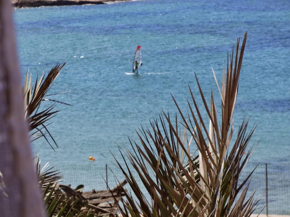 Natural landscape, Summer, Windsurfing, Sea view