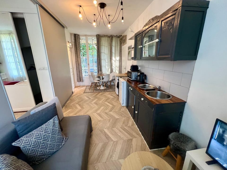 Lumineux appartement, jardin, vu sur mer Apartment in Trouville-sur-Mer