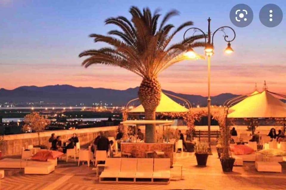 Castello Attic Sunset Terrace Apartment in Cagliari