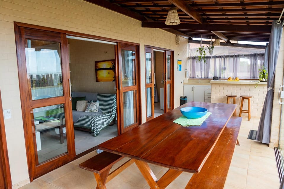 Patio, Living room, Dining area