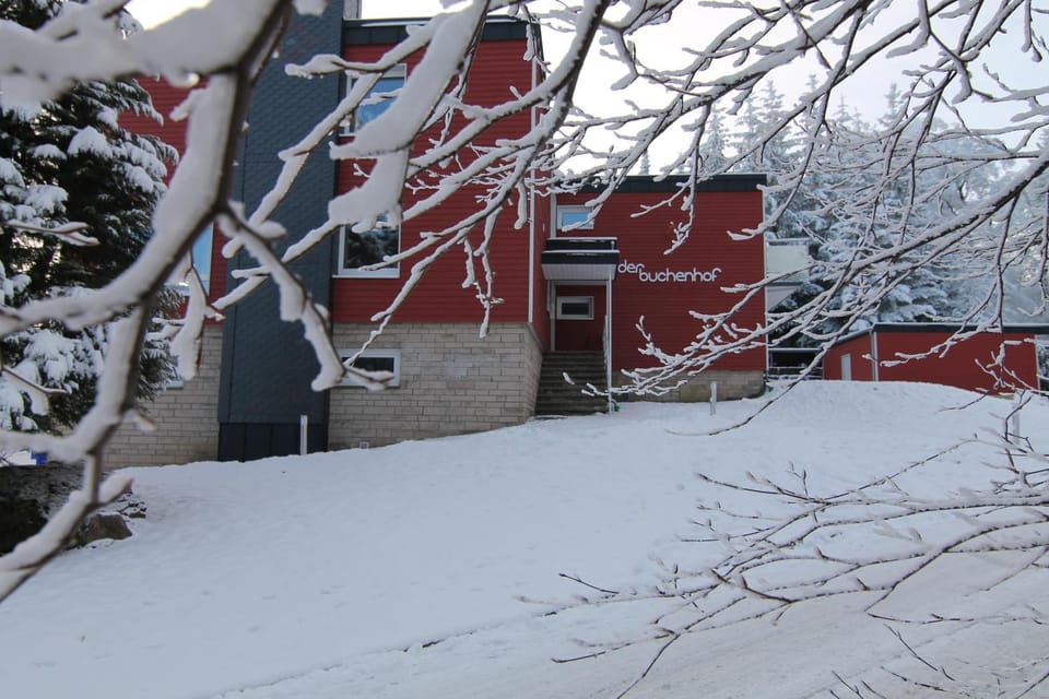 Facade/entrance, Winter