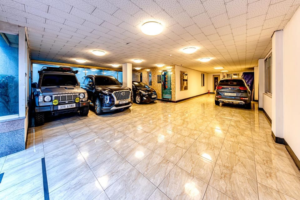 Property building, Lobby or reception, Parking