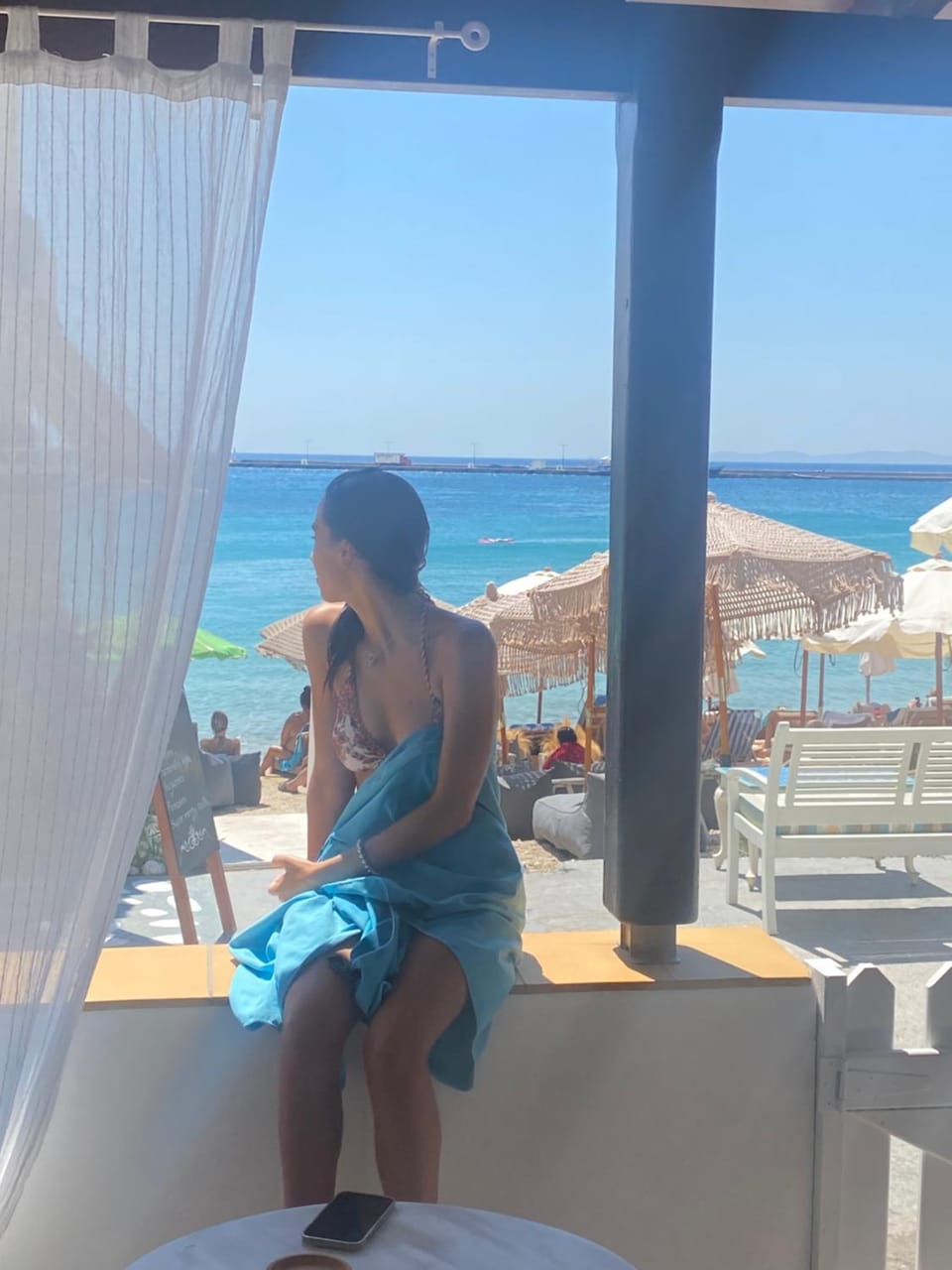 Natural landscape, Balcony/Terrace, Beach, Sea view