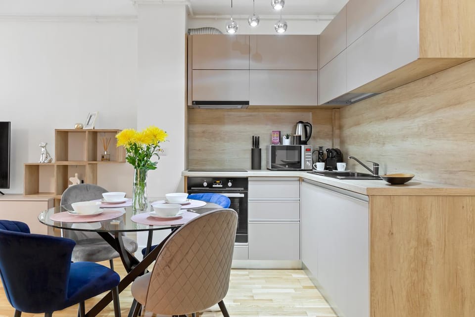 Coffee/tea facilities, Kitchen or kitchenette, Dining area, dishwasher, minibar, pet friendly, stove