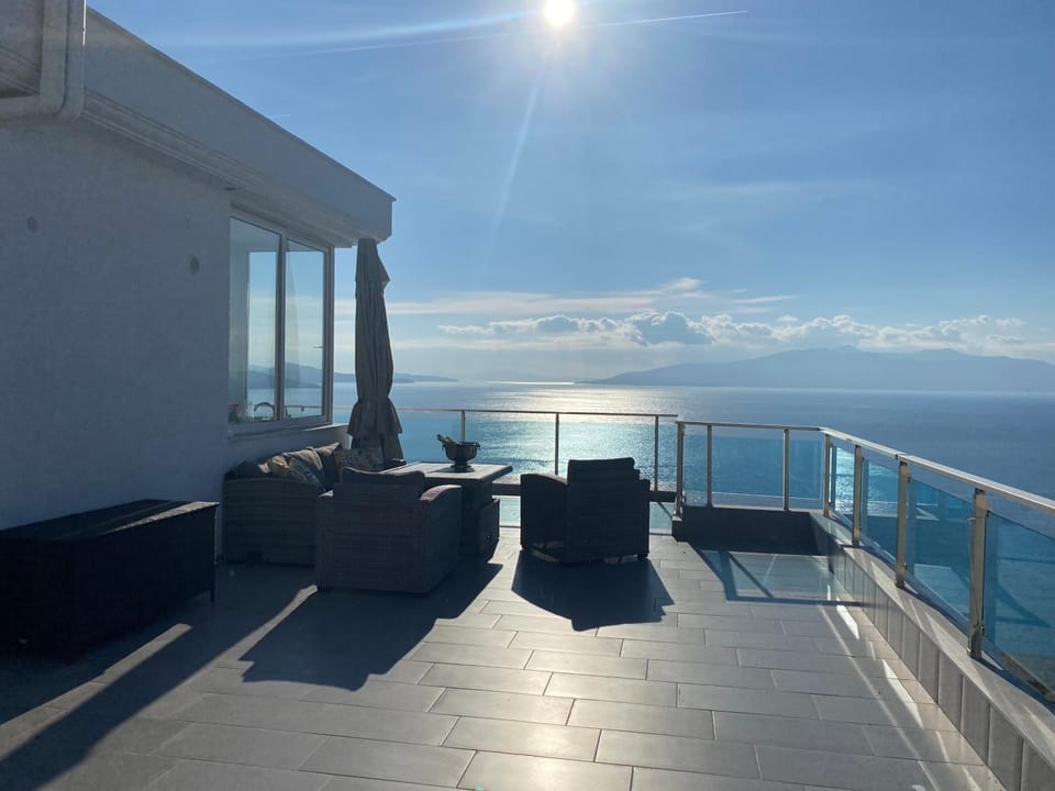 Patio, Day, View (from property/room), Balcony/Terrace, Seating area, Sea view