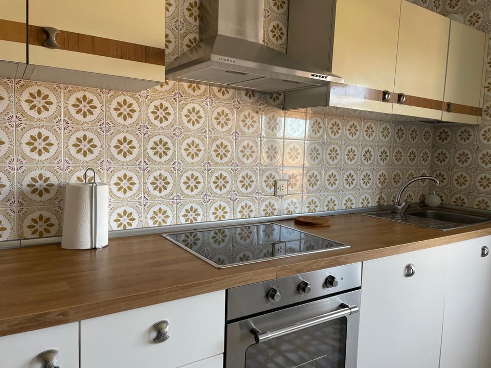 Kitchen or kitchenette, dishwasher