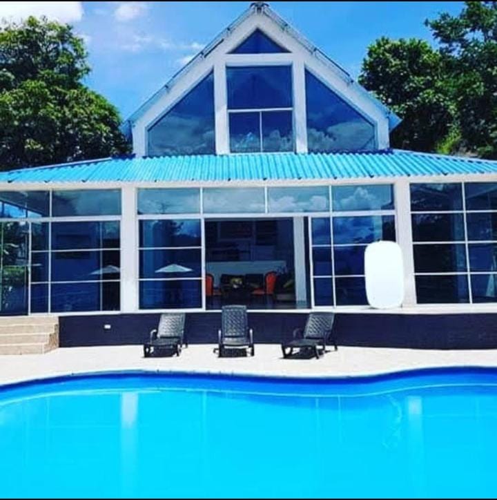 Property building, Pool view, Swimming pool