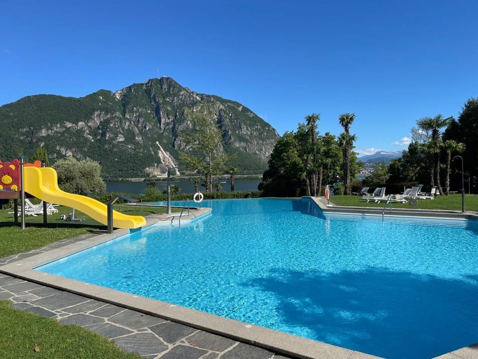 Natural landscape, Swimming pool