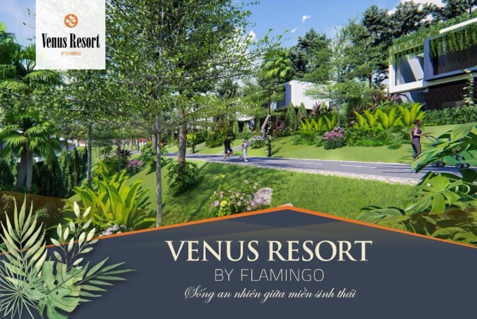 FLAMINGOS VENUS REORT -Xanh Villa - 4 phòng ngủ- Bể bơi riêng-Free vé cổng Villa in Laos