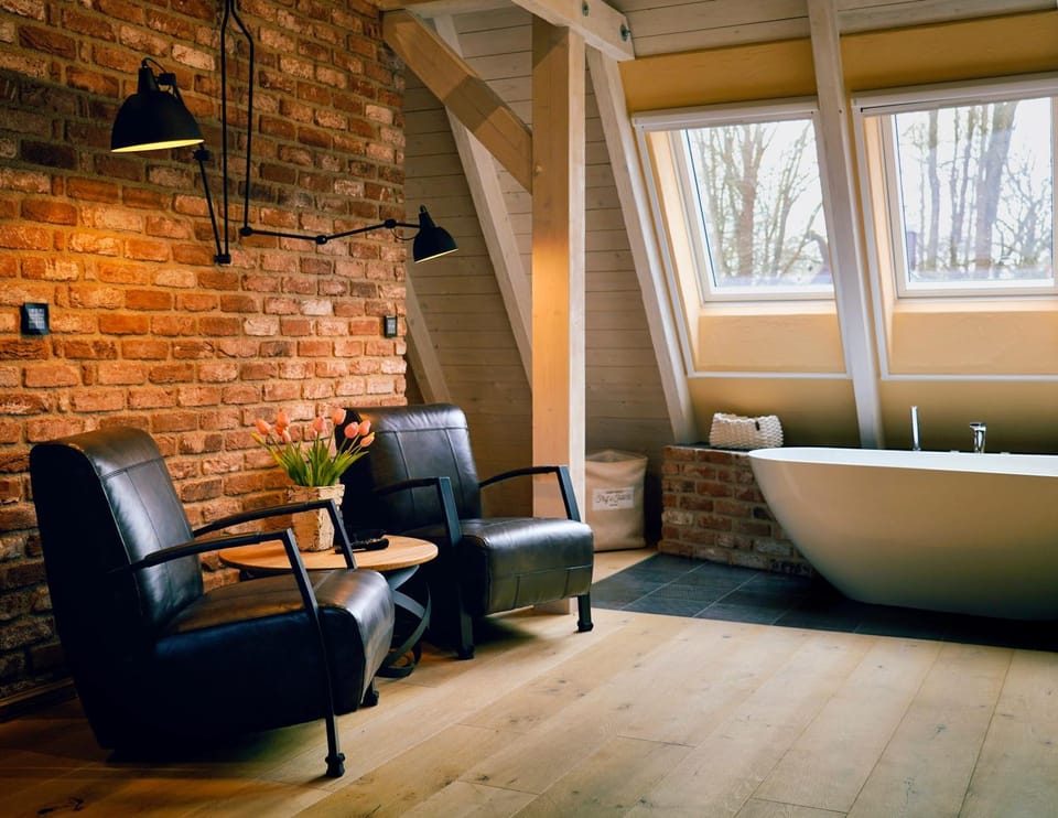 Bathroom, Seating area, Bath