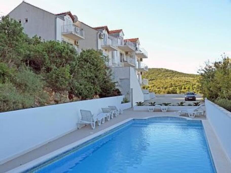 Property building, Swimming pool