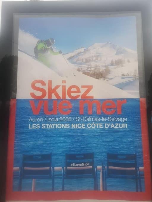 Auron, 2 pièces meublé, coin montagne,6 couchages Apartment in Saint-Étienne-de-Tinée