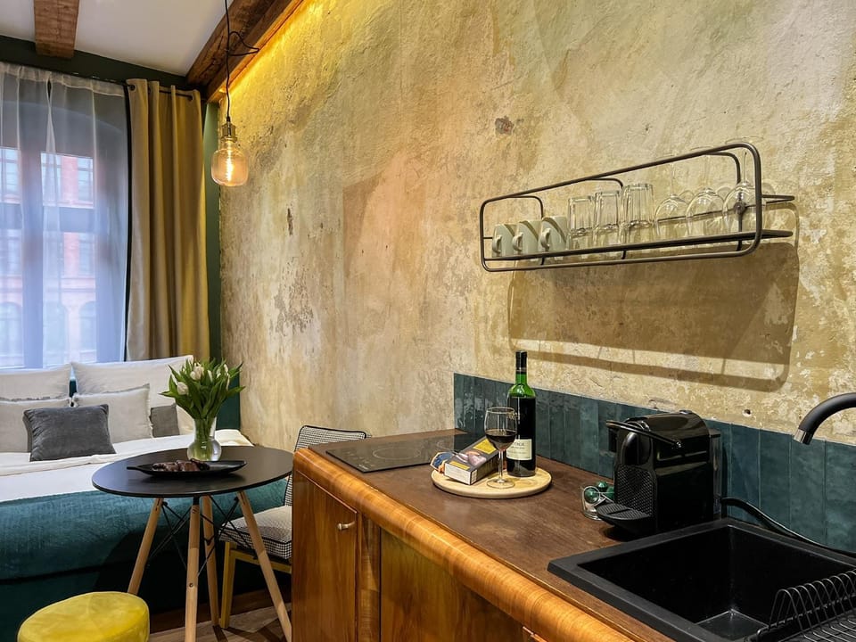 Stylowy apartament Wabi Sabi z Smart tv Apartment in Greater Poland Voivodeship
