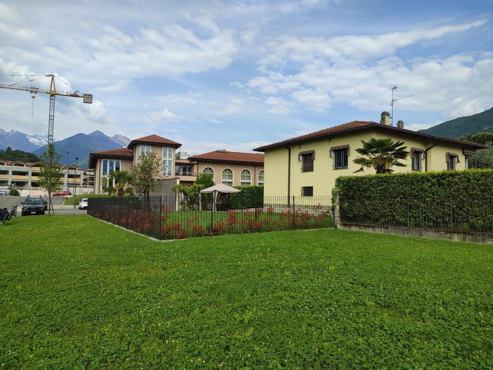 Property building, Garden view