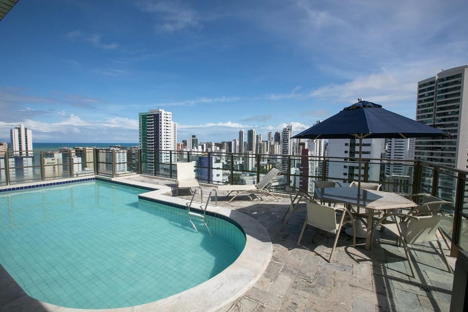 Bird's eye view, City view, City view, Pool view, Swimming pool, Swimming pool