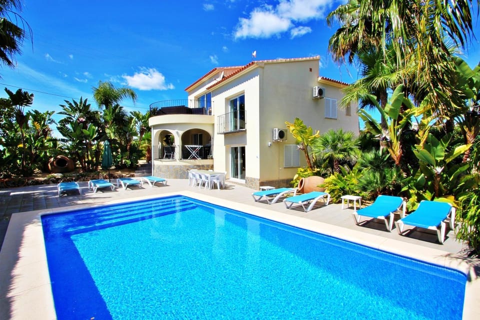 Estrella - holiday home with stunning views and private pool in Benissa Villa in Marina Alta