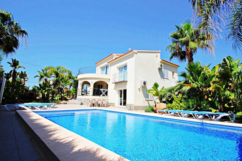 Estrella - holiday home with stunning views and private pool in Benissa Villa in Marina Alta