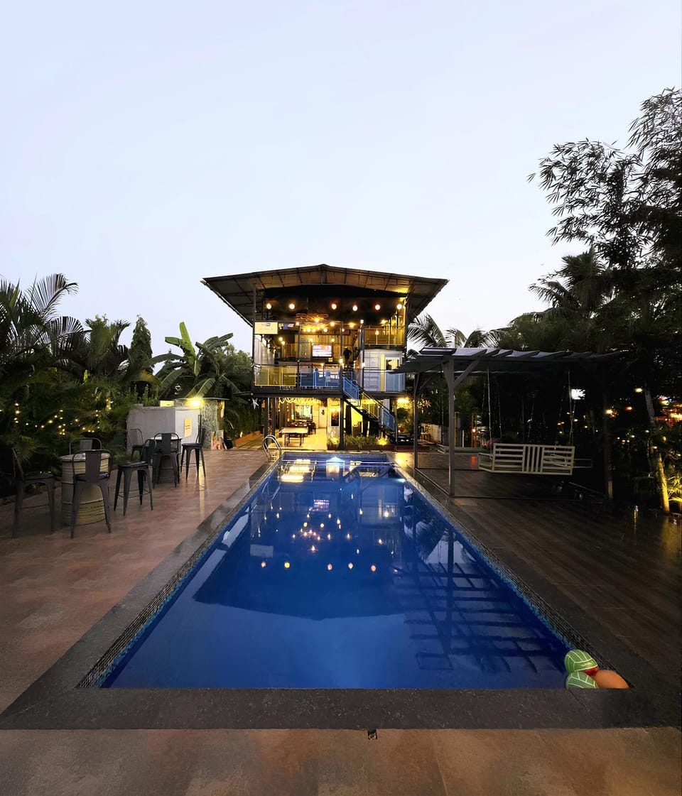 Seating area, Swimming pool