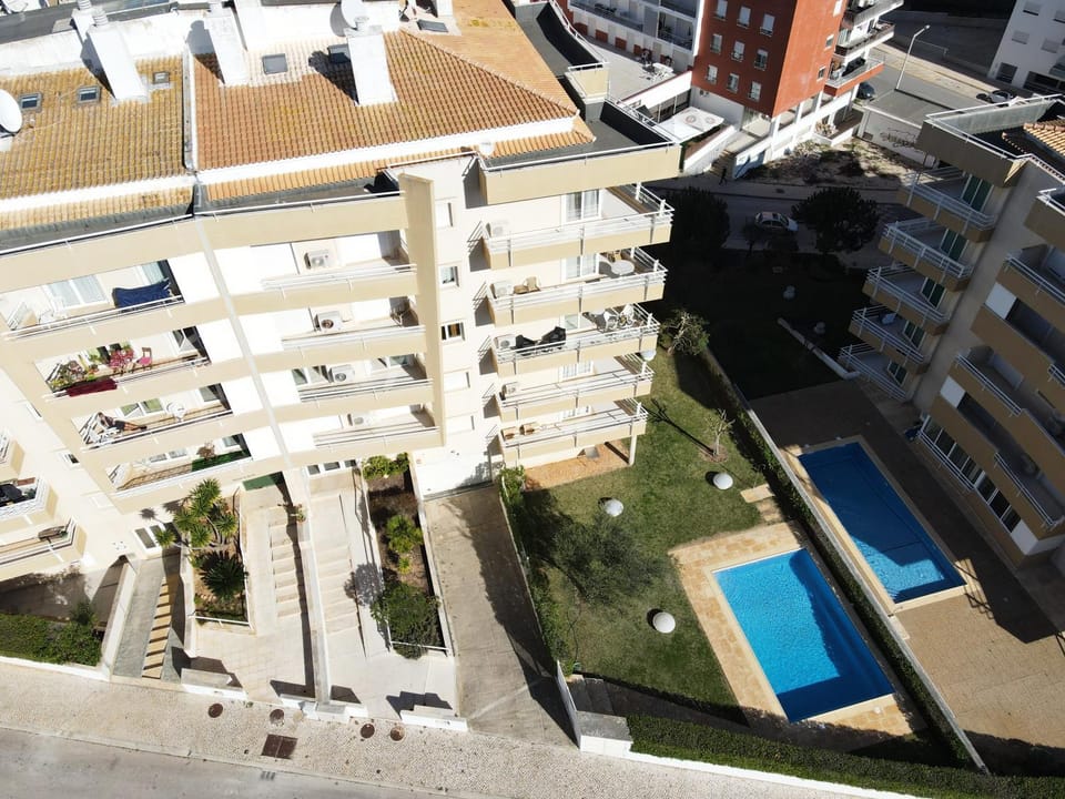 Property building, Bird's eye view, Pool view