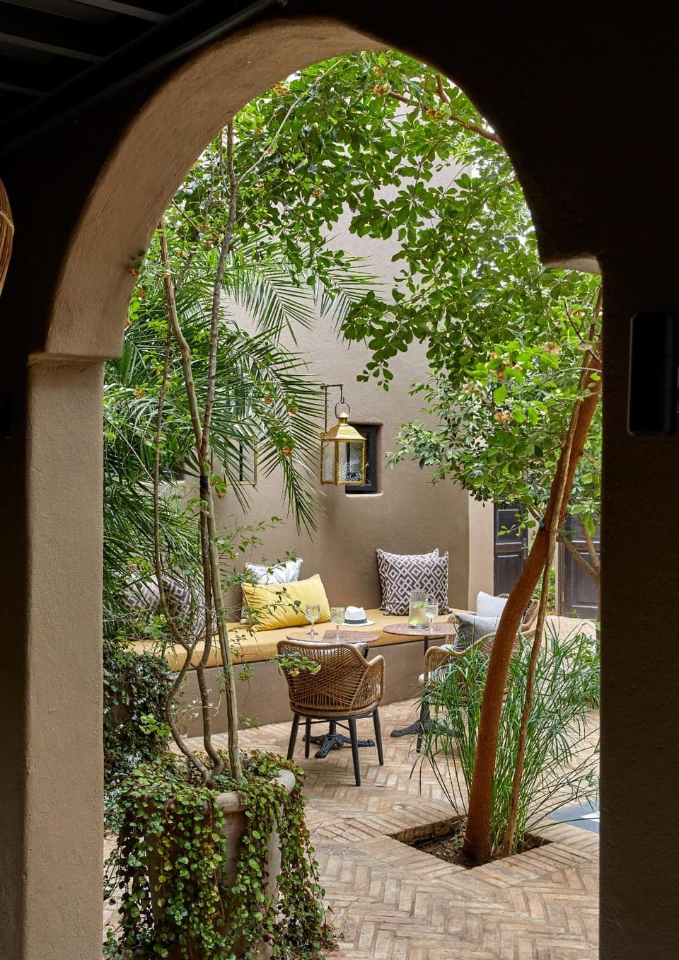 Inner courtyard view