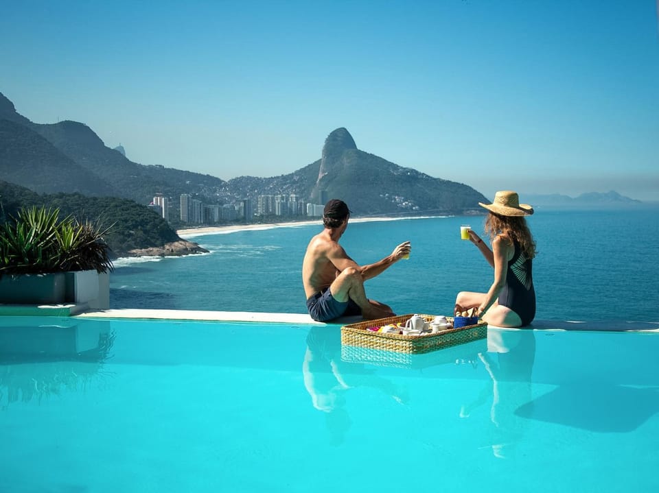 Natural landscape, Mountain view, Pool view, Sea view, Swimming pool, Breakfast