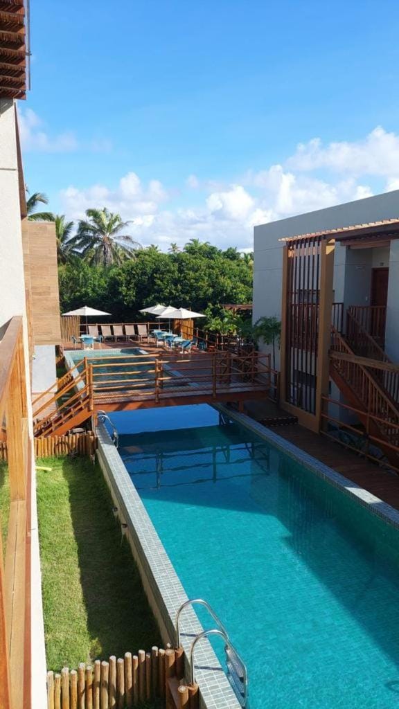 Apto TOP em Imbassaí - Condomínio Casa Amarela Apartment in State of Bahia