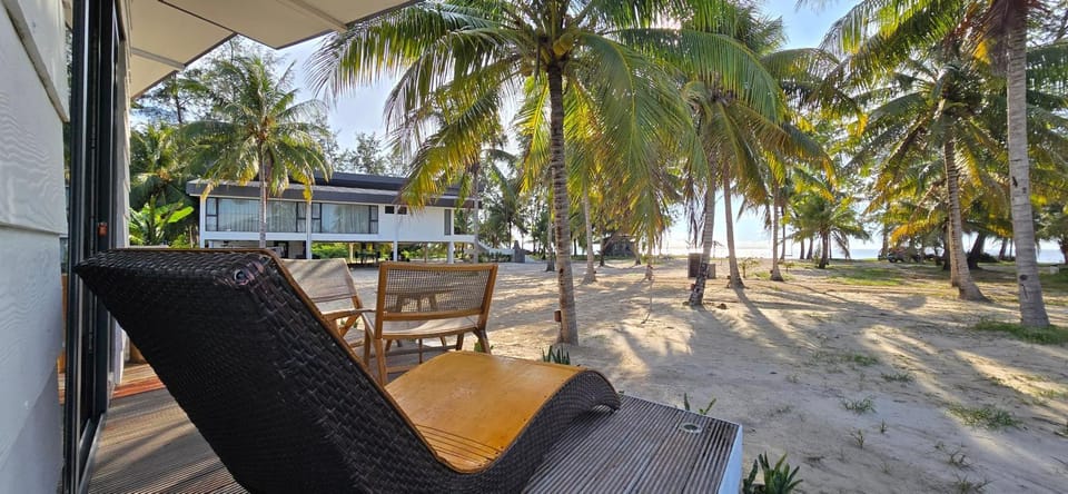 Patio, Natural landscape, sunbed