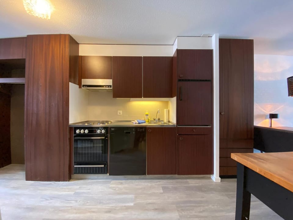 Kitchen or kitchenette, kitchen