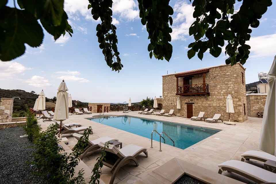 Property building, Day, View (from property/room), Swimming pool