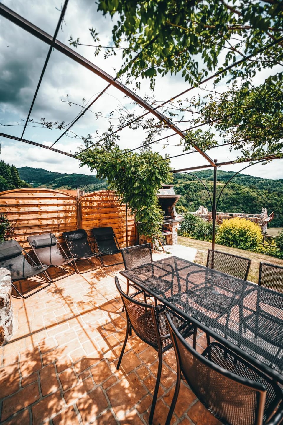 Patio, Garden view